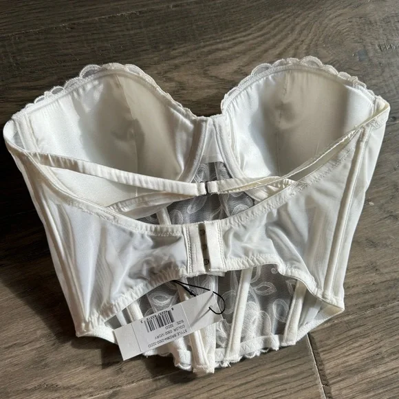 Fleur du Mal Bella Embroidery Bustier